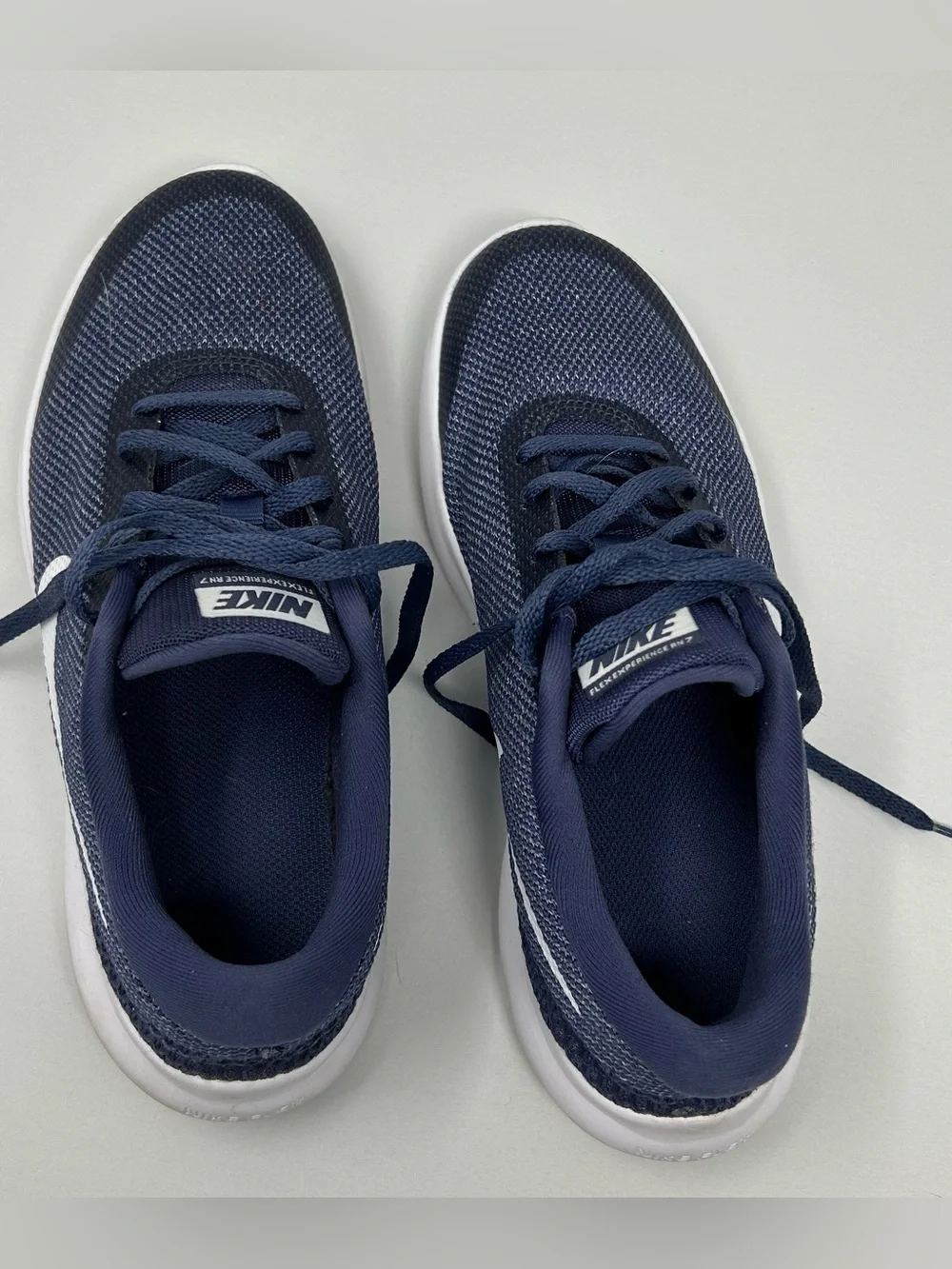 Nike Flex Experience RN 7 Navy Blue 908985-402 Mens Kids Size 6